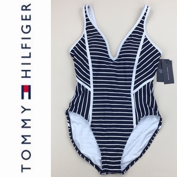 Tommy Hilfiger Swim Tommy Hilfiger Nautical Stripe One Piece Swimsuit Poshmark